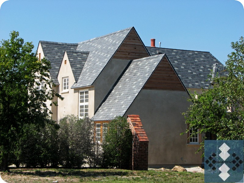 Gray & Green Slate Roof Projec...